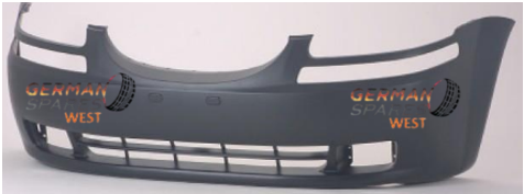 CHEV AVEO FRONT BUMPER + IND HOLE 03-08